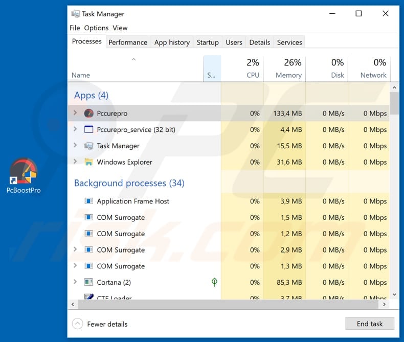 PC Boost Pro malware