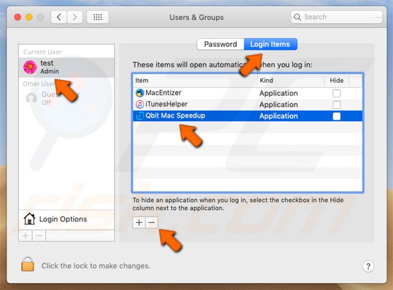 Qbit Mac Speedup PUA system preferences