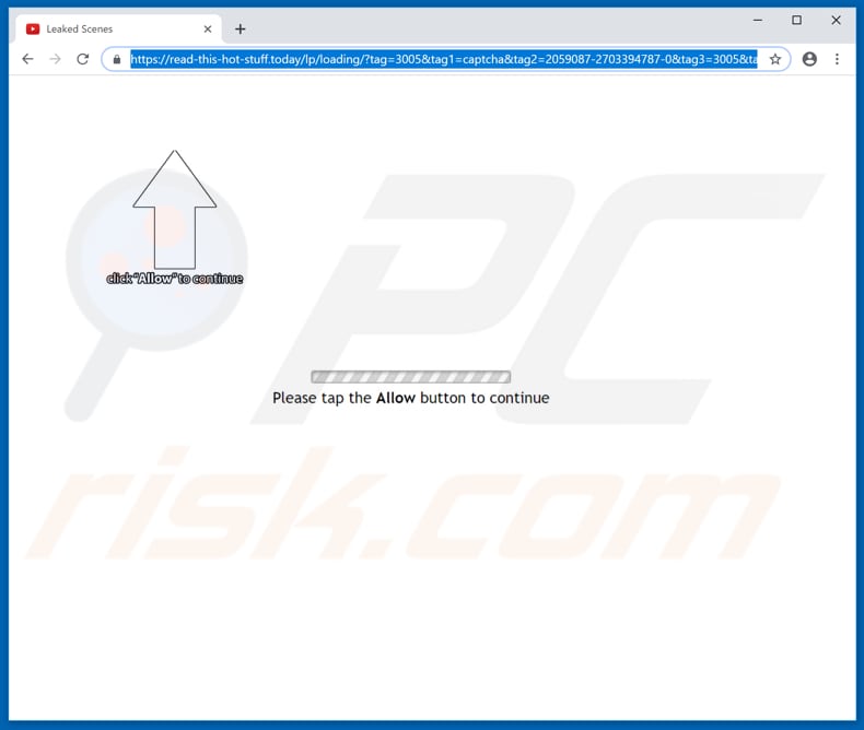 read-this-hot-stuff[.]today asks to show notifications 2