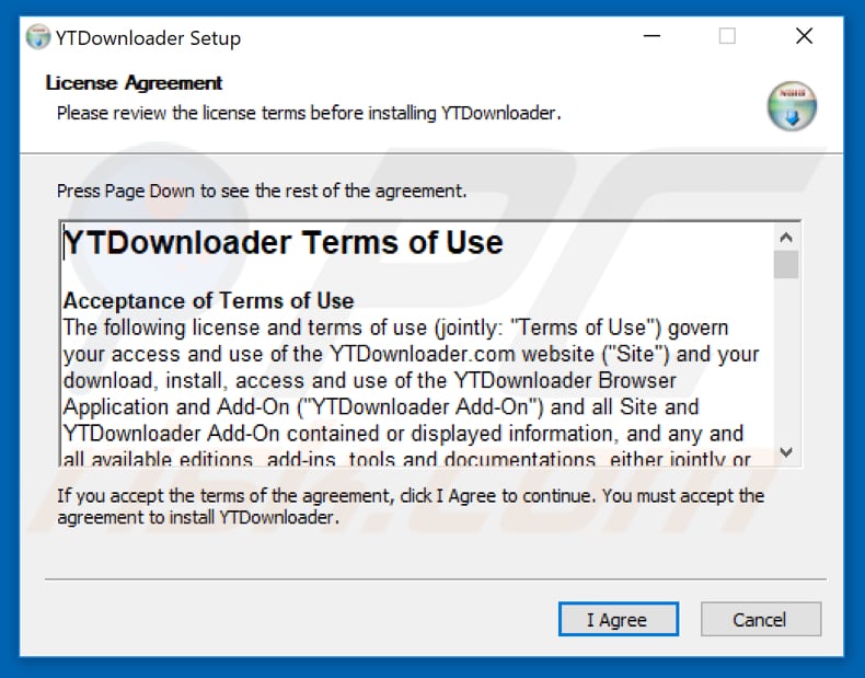 installer of YTDownloaded that causes SysMenu.dll error