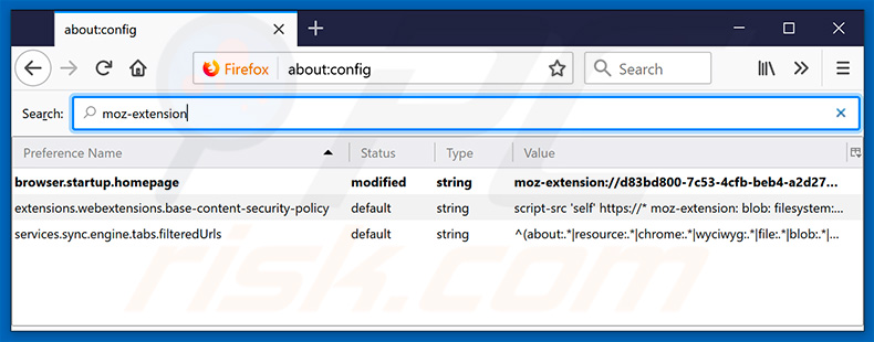 Removing search.hdocumentconverter.app from Mozilla Firefox default search engine