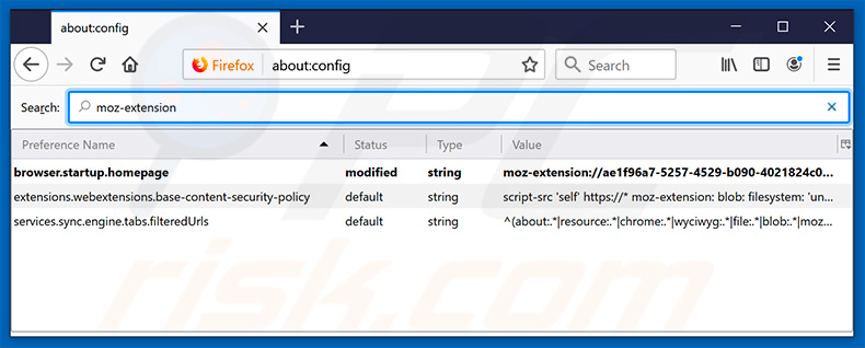 Removing search.searchemn.com from Mozilla Firefox default search engine