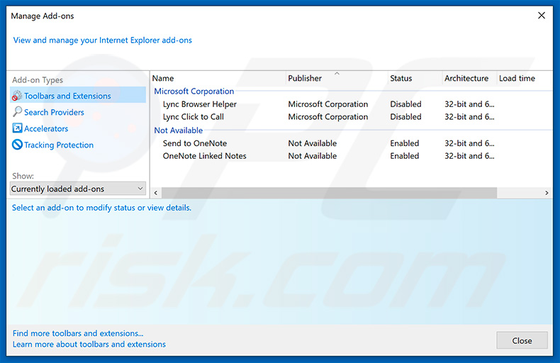 Removing search.searchemn.com related Internet Explorer extensions