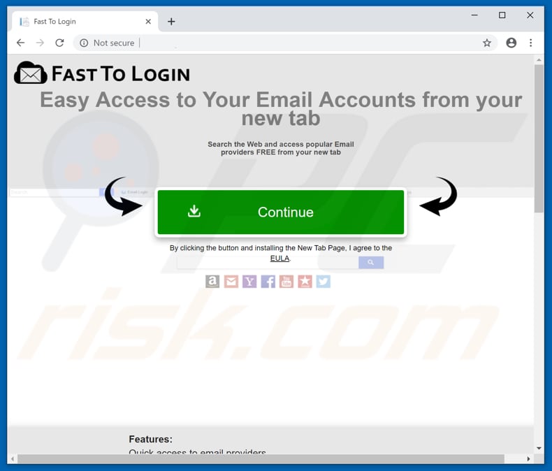 How to get rid of Fast To Login Browser Hijacker virus