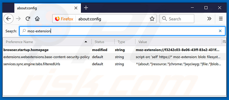 Removing search.hgeteasycouponsnow.com from Mozilla Firefox default search engine
