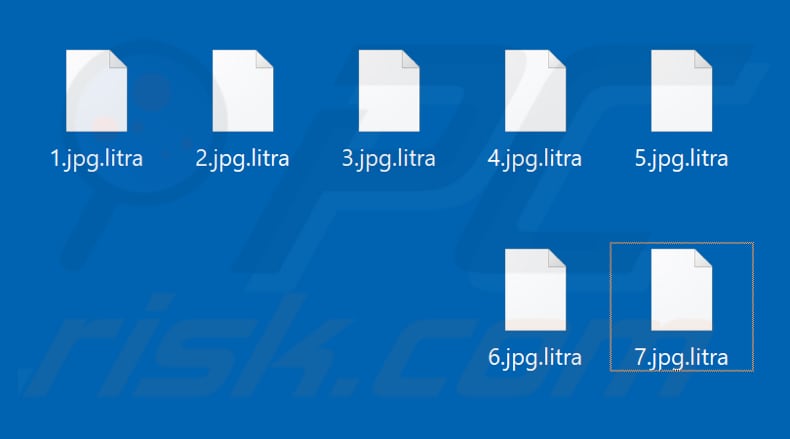 Files encrypted by Litra