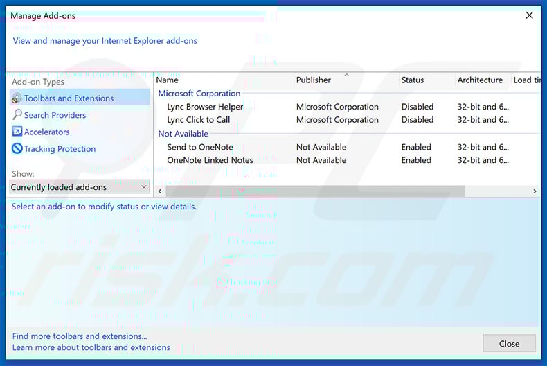 Removing search.hlocalweatherradar.app related Internet Explorer extensions