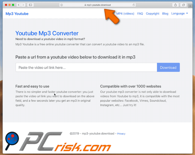 Mp3-.download Suspicious Website - Easy removal steps (updated)