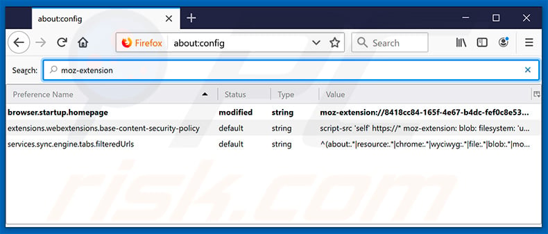 Removing search.hquickemaillogin.net from Mozilla Firefox default search engine