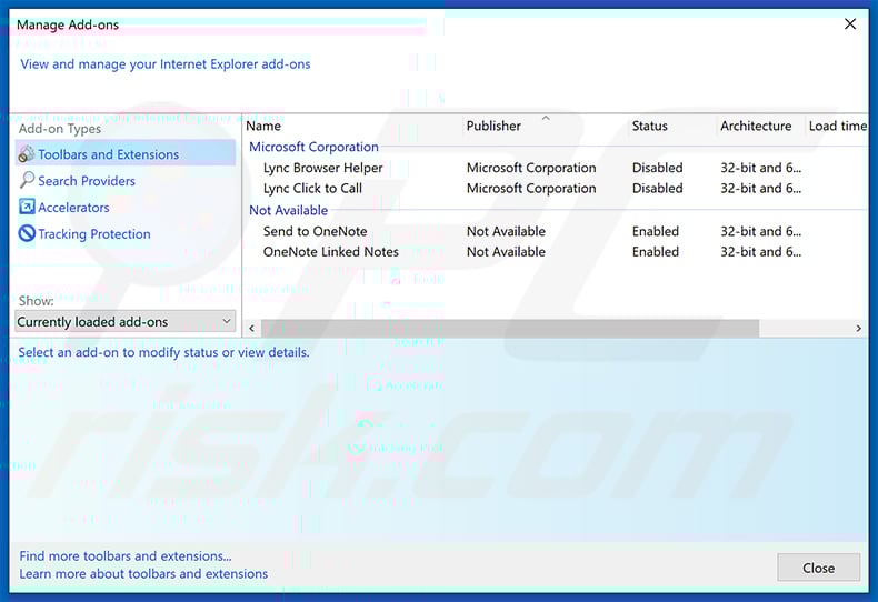 Removing search.hquickemaillogin.net related Internet Explorer extensions