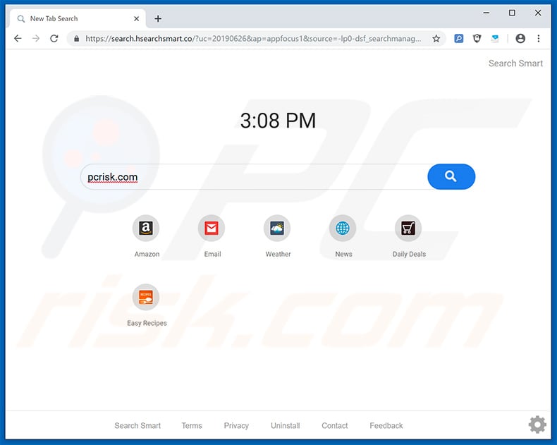 search.hsearchsmart.co browser hijacker