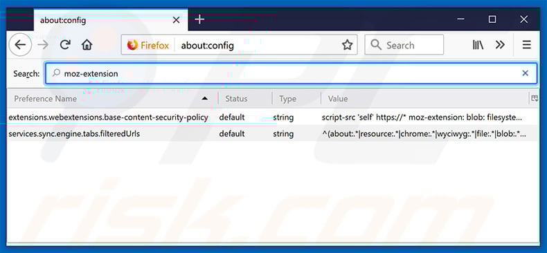 Removing traveldealscenter.co from Mozilla Firefox default search engine