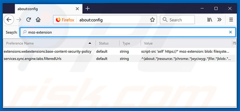 Removing traveldealscenter.co from Mozilla Firefox default search engine