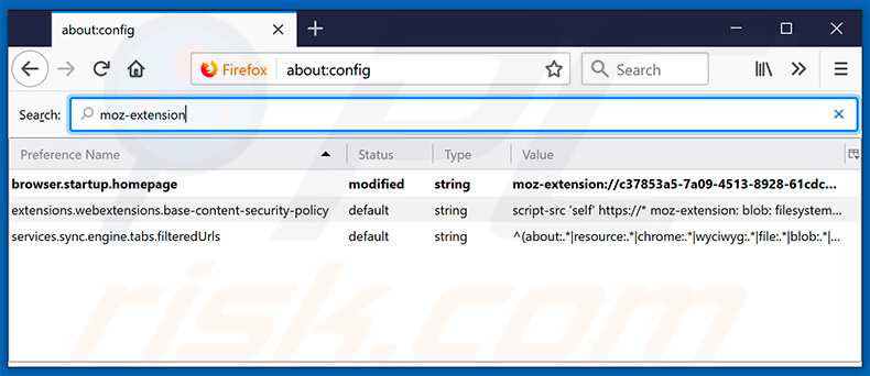 Removing search.hyourphotoeditor.net from Mozilla Firefox default search engine