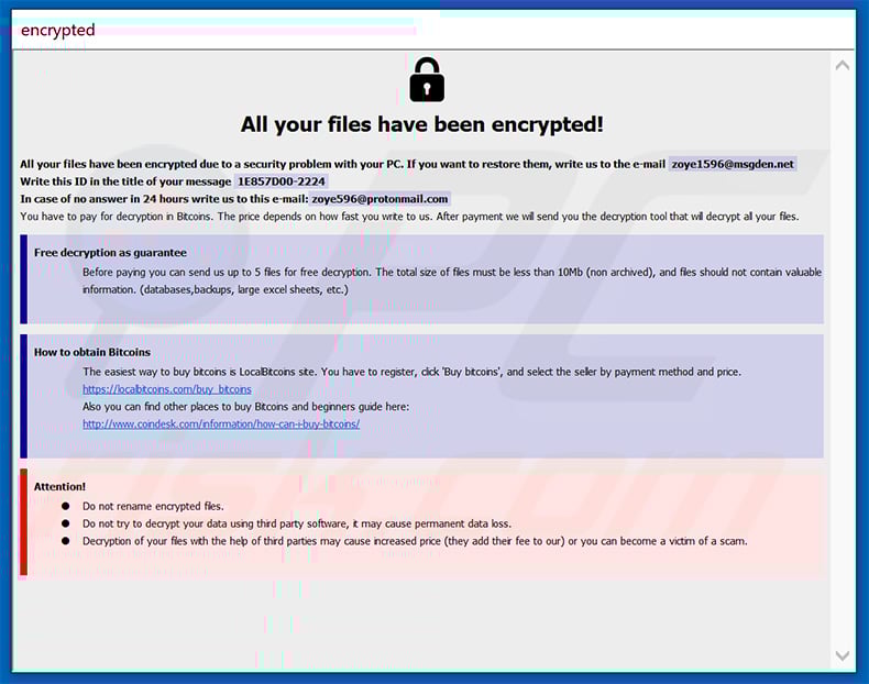 Actor decrypt instructions
