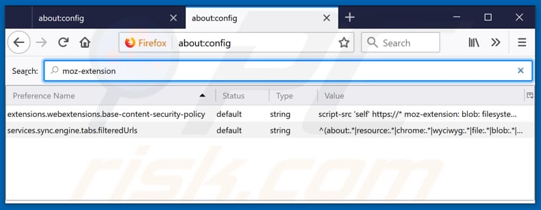 Removing srchbar.com from Mozilla Firefox default search engine