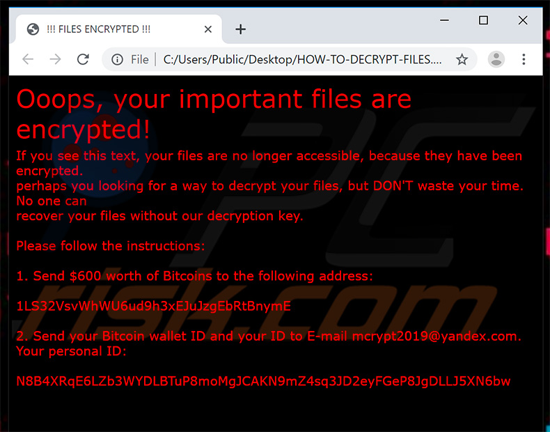 .exe decrypt instructions (HOW-TO-DECRYPT-FILES.HTM)