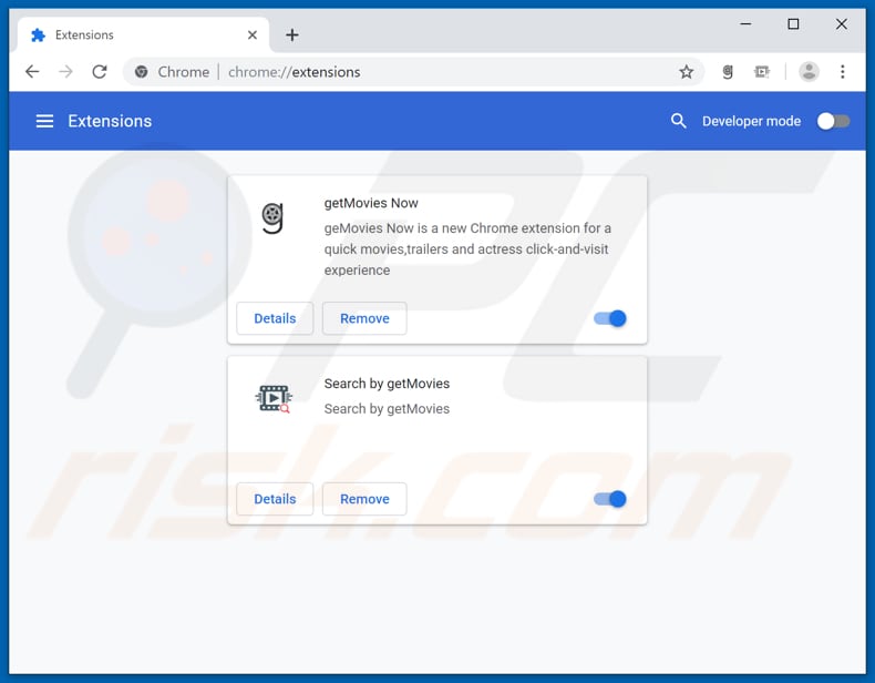 Removing Getappsonline related Google Chrome extensions