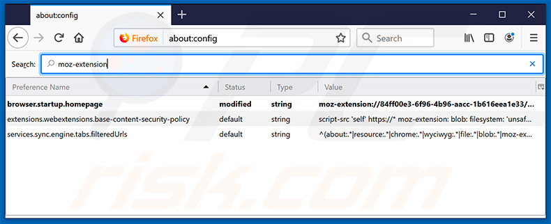 Removing search.hgeteasytemplatespro.com from Mozilla Firefox default search engine