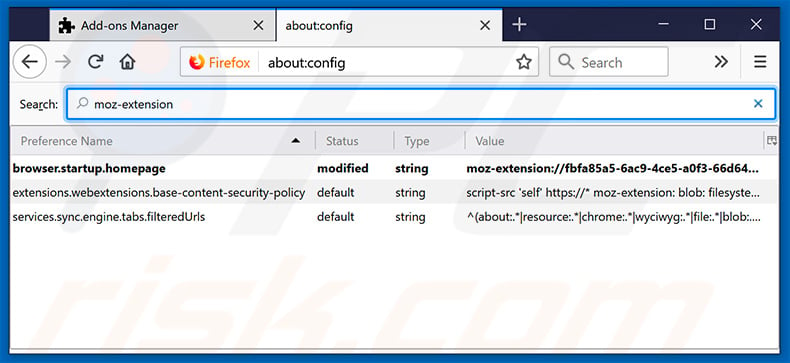 Removing search.hgetmapsquick.com from Mozilla Firefox default search engine