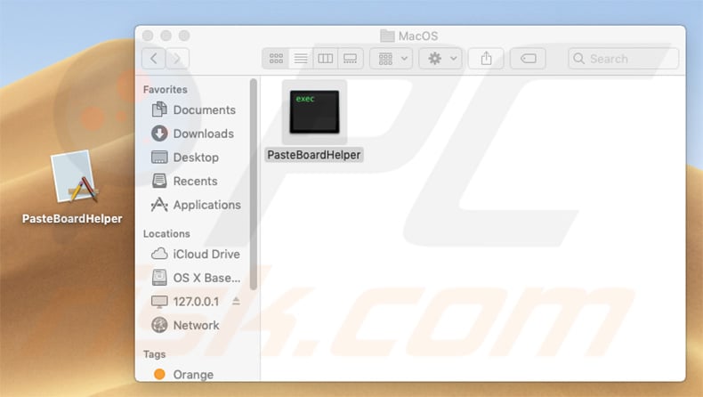 PasteBoardHelper adware files