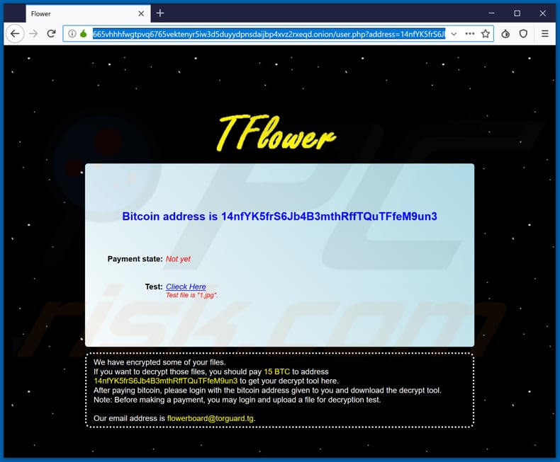 TFlower website