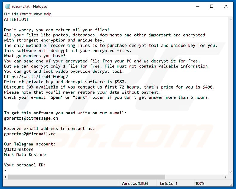 Tocue decrypt instructions