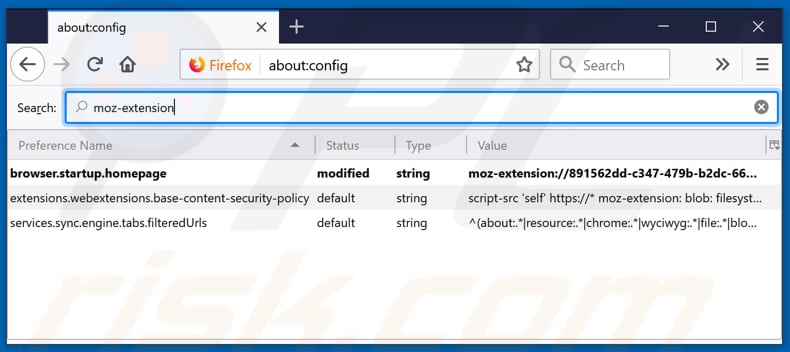 Removing search.htransitschedules.com from Mozilla Firefox default search engine