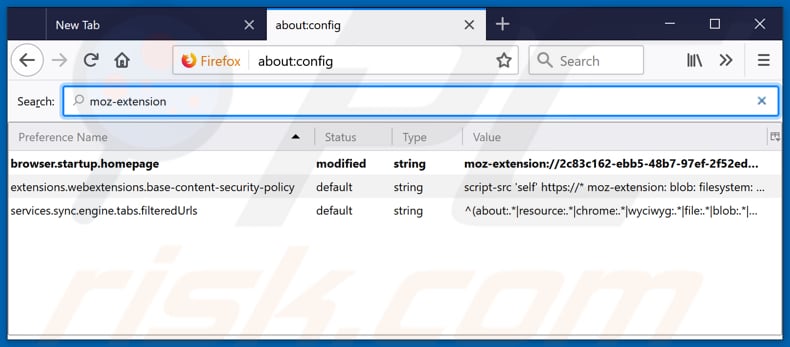 Removing hp.myway.com from Mozilla Firefox default search engine