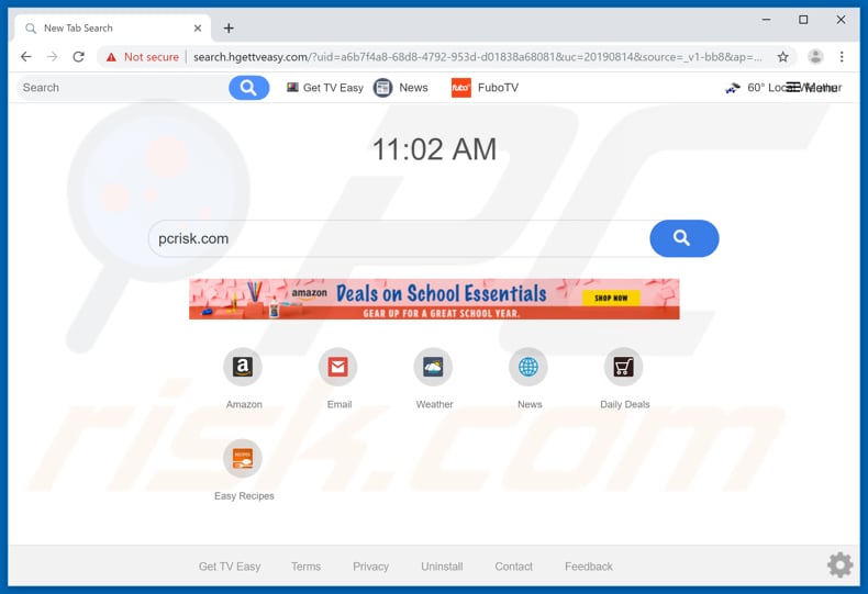 search.gettveasy.com browser hijacker