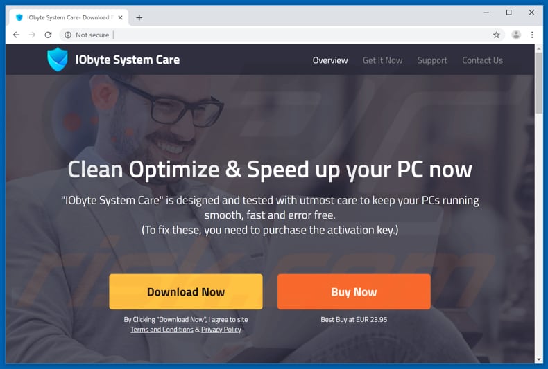 IOByte System Care download website