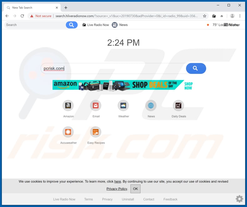 search.hliveradionow.com browser hijacker