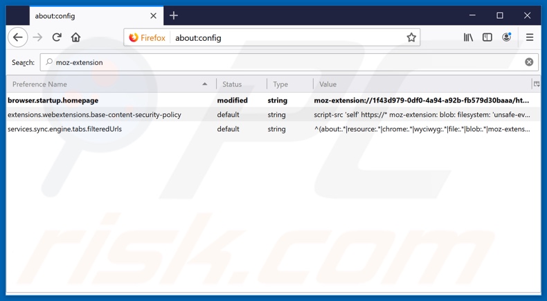 Removing search.mapsanddirectionstab.com from Mozilla Firefox default search engine