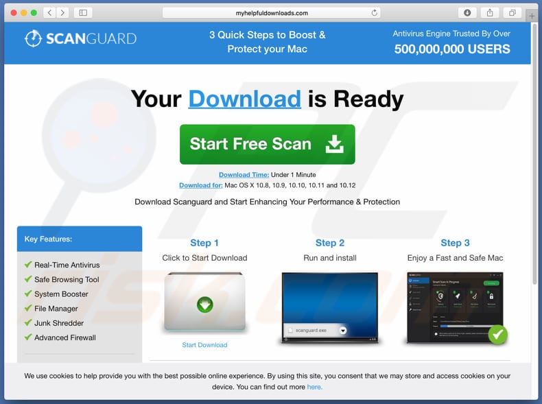 myhelpfuldownloads[.]com adware