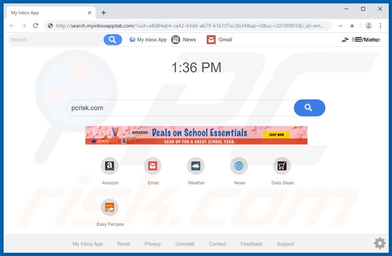 search.myinboxapptab.com browser hijacker