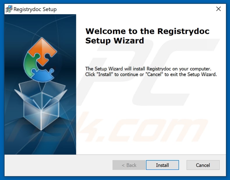 RegistryDoc installer