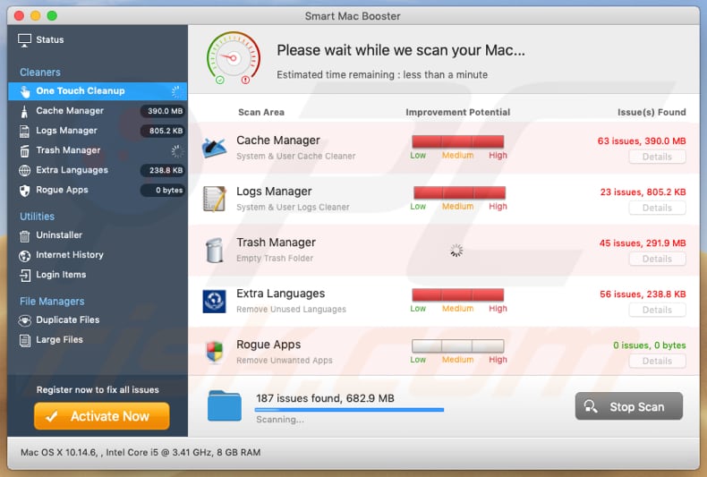 smart mac booster unwanted application