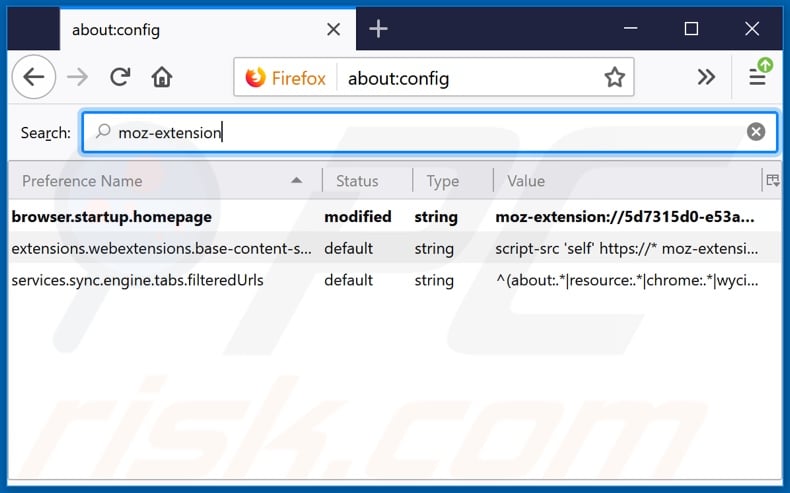 Removing search.hclassifiedslist1.com from Mozilla Firefox default search engine