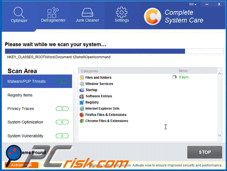 Complete System Care application