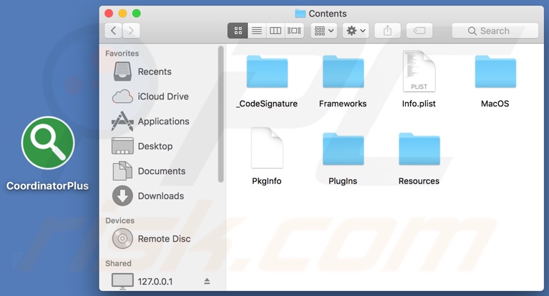 CoordinatorPlus install folder