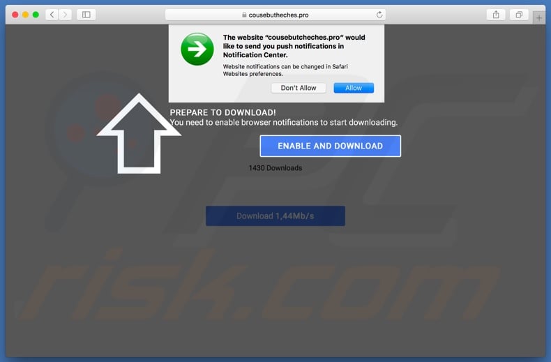 cousebutheches[.]pro scam
