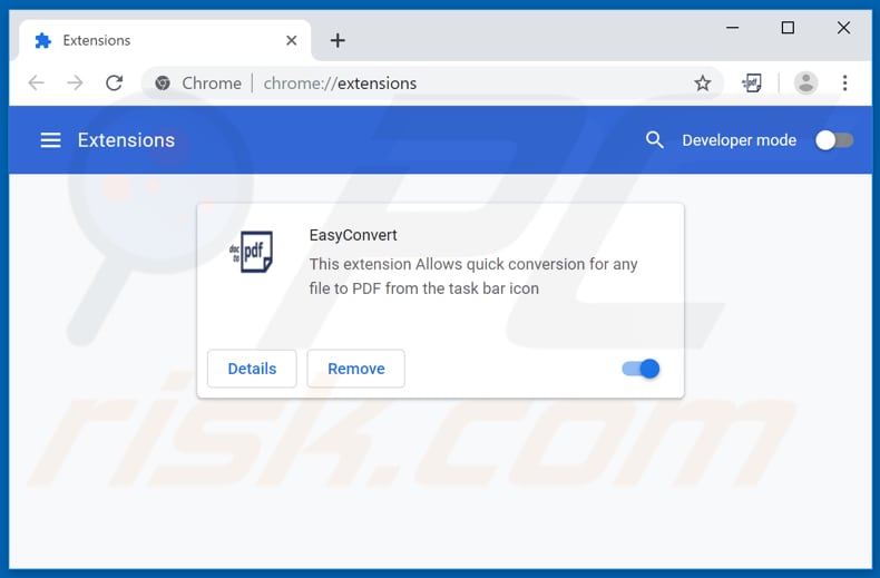 Removing srchbar.com related Google Chrome extensions