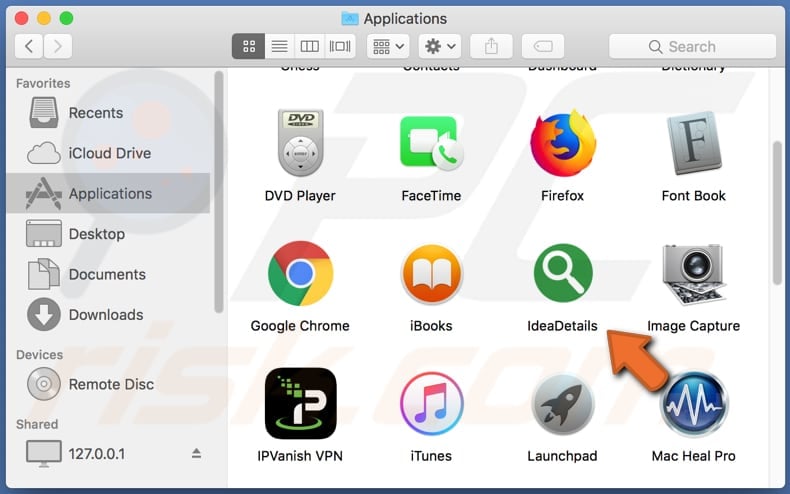 IdeaDetails adware
