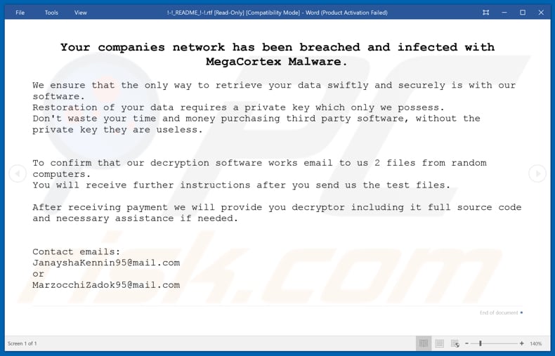 M3gac0rtx decrypt instructions