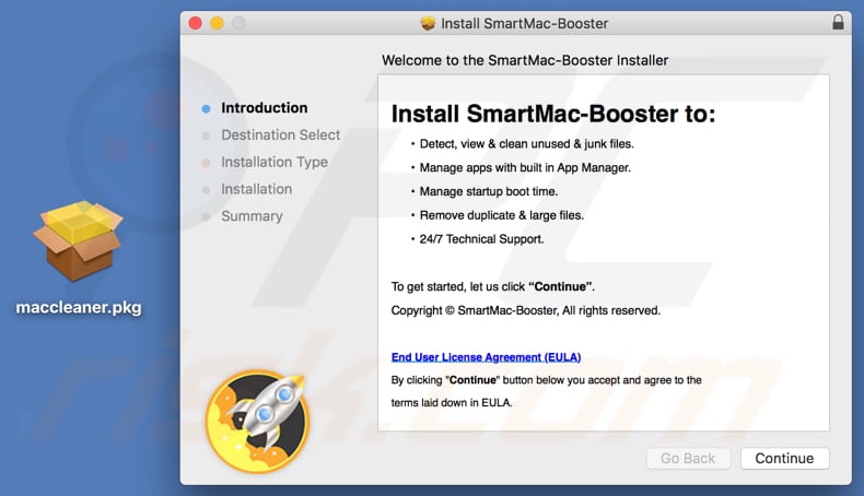 get rid of advanced mac cleaner popup