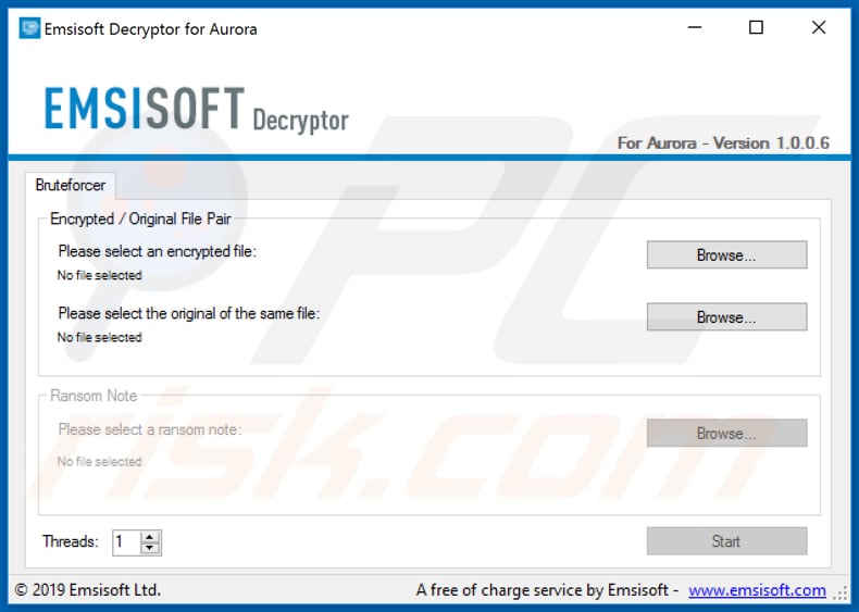 masked emsisoft decrypter