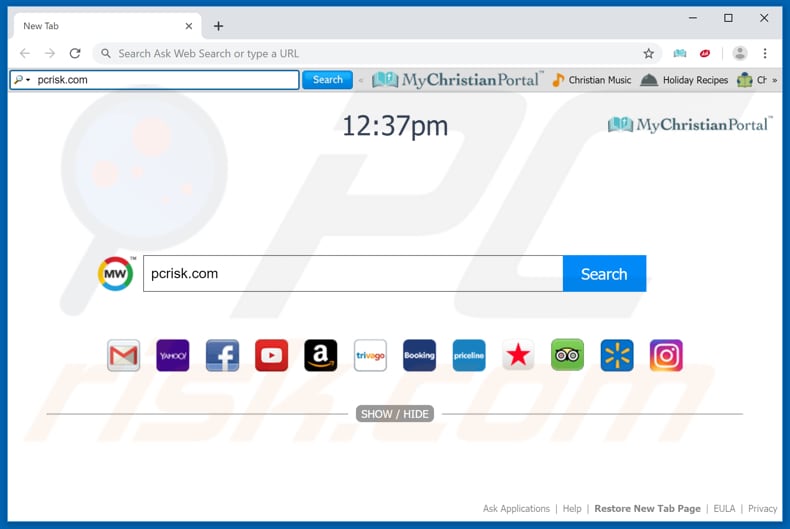 hp.myway.com browser hijacker