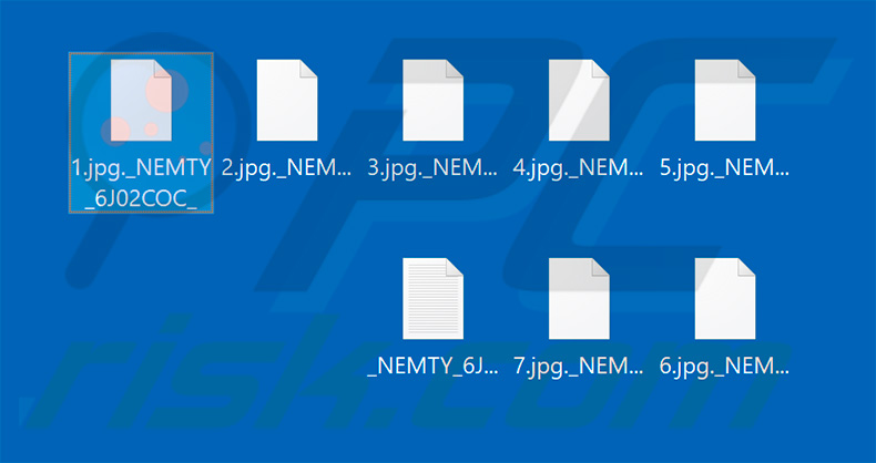 Files encrypted by NEMTY PROJECT V 1.6