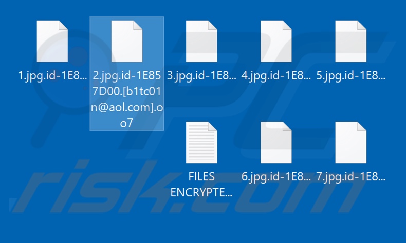 Files encrypted by oo7