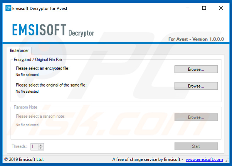 Pack14 (Avest) decrypter by Emsisoft